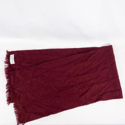 Beau Brummell Vintage Red Knit Scarf Unisex Mens Womens One Size