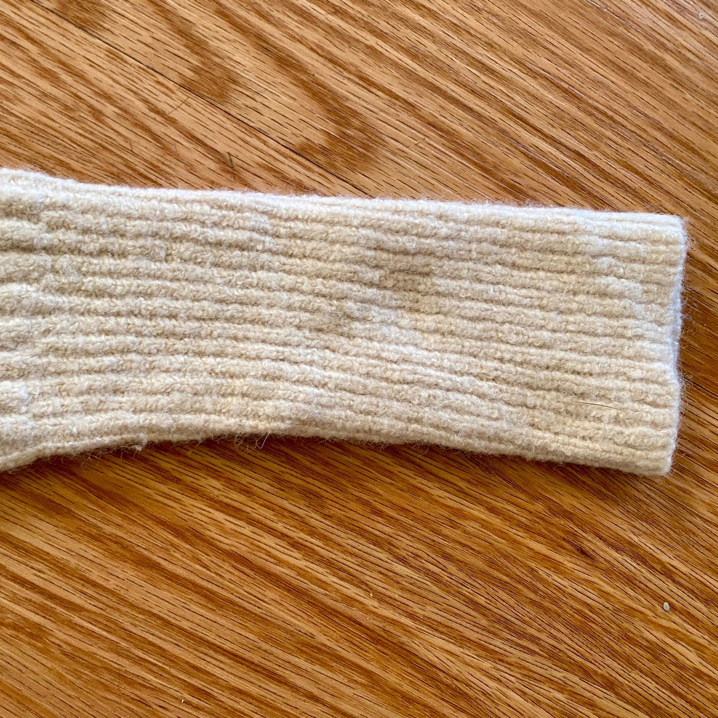 Abercrombie & Fitch Wool Tan Scoop Neck Sweater Top Womens Small