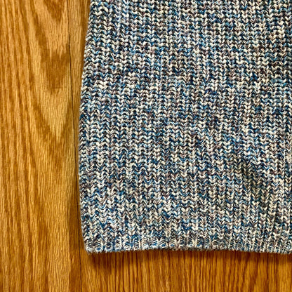 CAbi Love Carol Napa #3165 Blue Knit Duster Sweater Vest Womens XXS