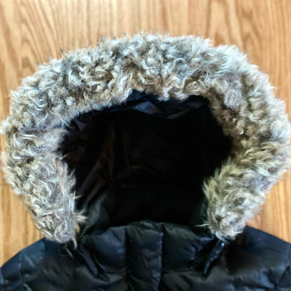 Eddie Bauer Goose Down Ski Lodge Puffer Parka Jacket Coat Womens Small