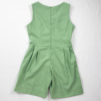 Vintage Pastel Green Classy Romper Playsuit Womens XSmall