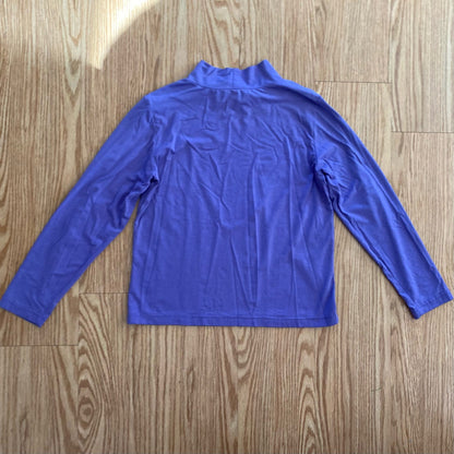 Vintage Y2K Purple Long Sleeve Pullover Turtleneck Top Womens Small