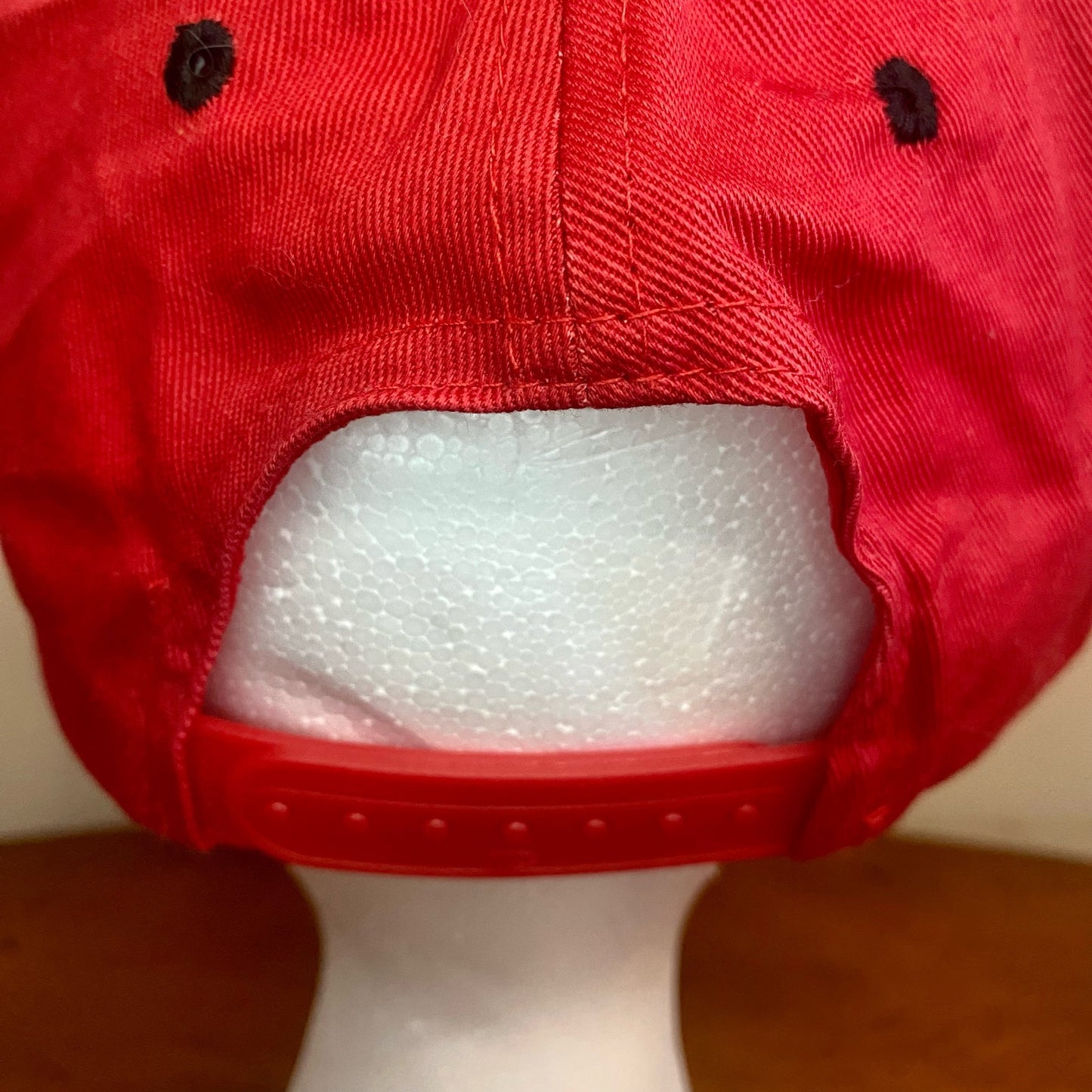 Stewart Seeds Red Adjustable Snapback IN-DE Baseball Hat Unisex Mens One Size