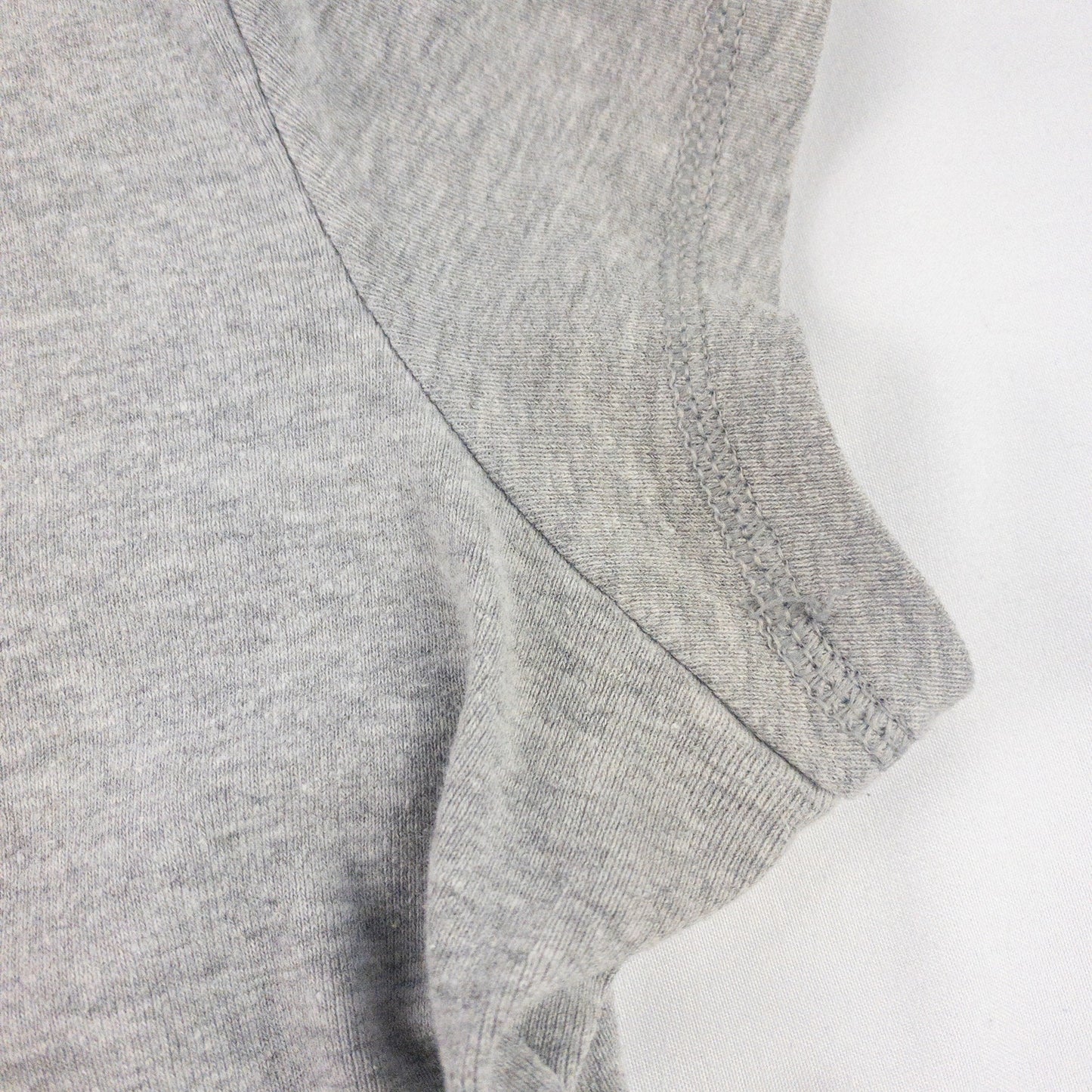 Champion Heather Gray V Neck Slim Tee Shirt Womens Large