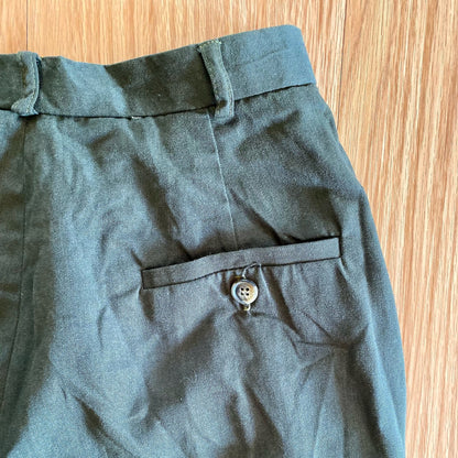 Evan Picone Vintage Minimalist Olive Green Trousers Pants Womens 8 / 10 Medium