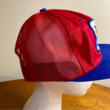 K Products CarQuest Auto Parts Vintage Red Trucker Hat Unisex Mens One Size