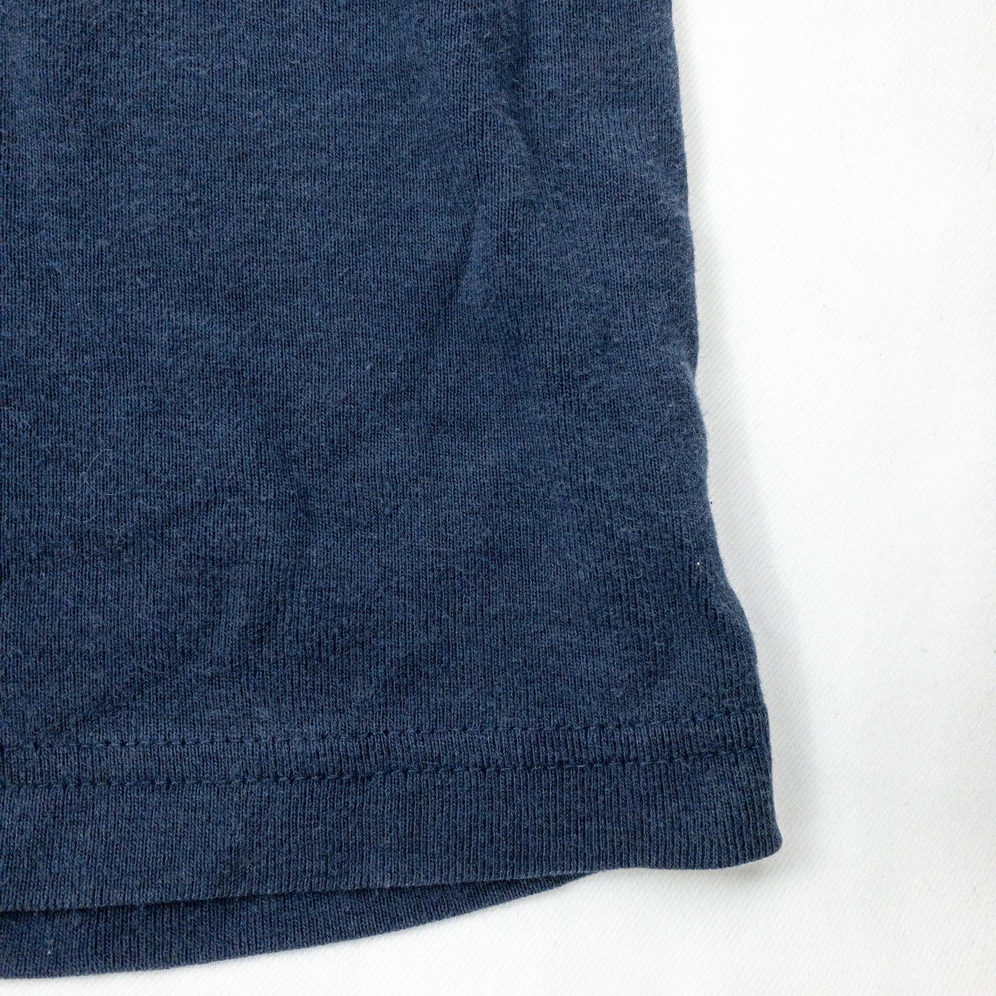 Bobbie Brooks Vintage Navy Blue Button Tee Shirt Womens XLarge