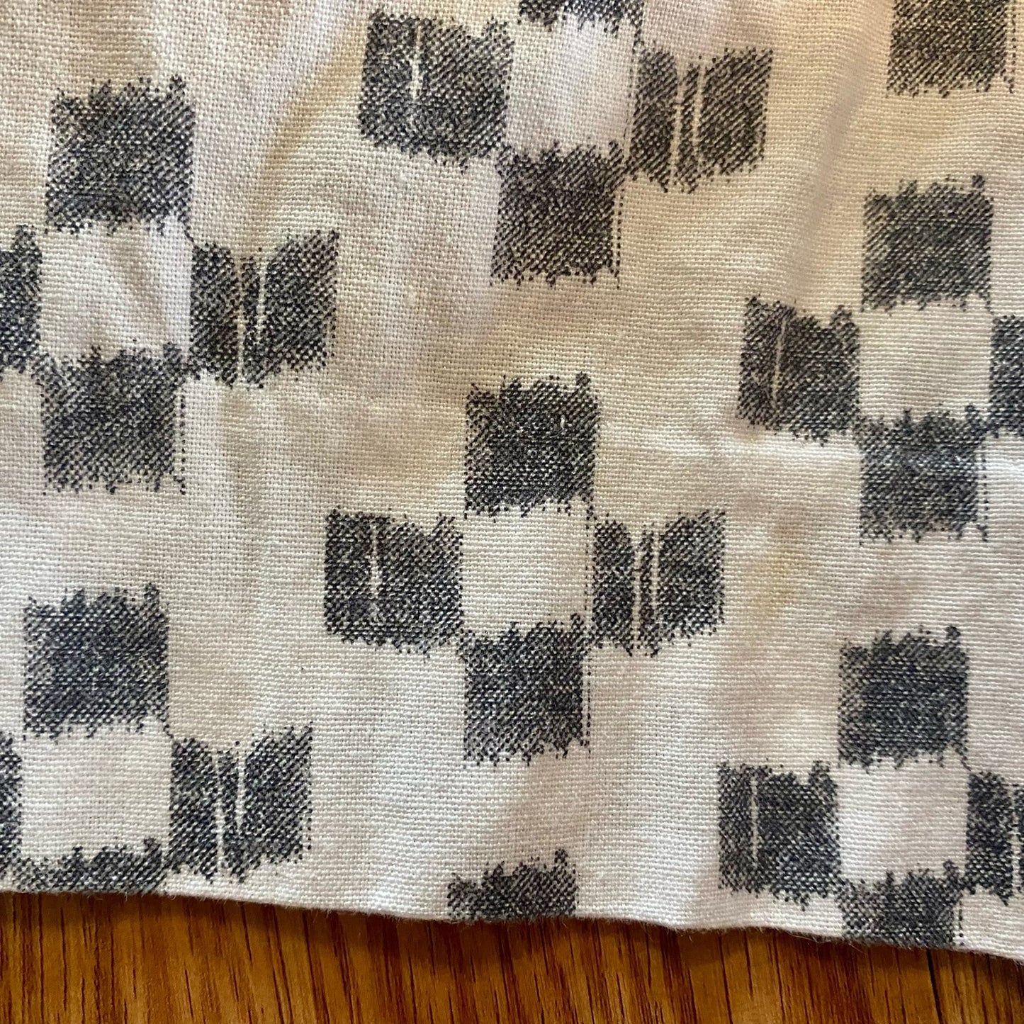 Madewell J Crew Boho White Ikat Check Shorts Womens 6