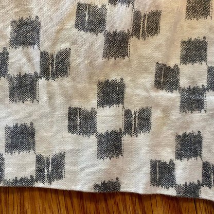 Madewell J Crew Boho White Ikat Check Shorts Womens 6