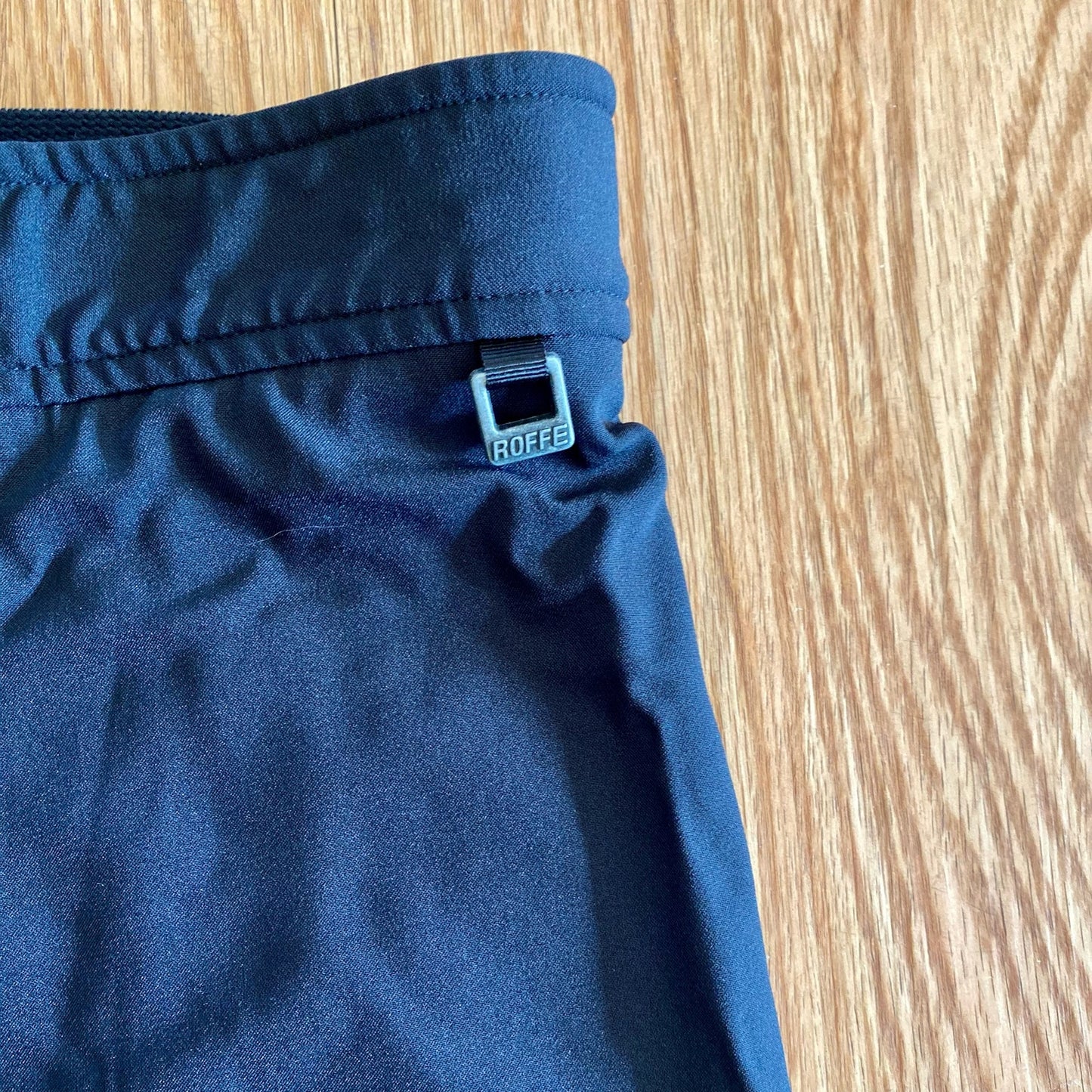 Roffe Gerry Sportswear Vintage Black Snow Ski Pants Womens 10 / 12 Medium