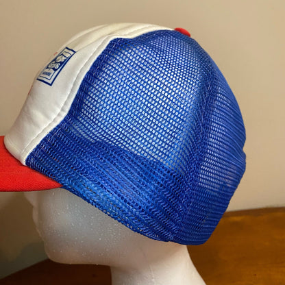 DA S&T Hardware Vintage White Trucker Hat Unisex Mens One Size