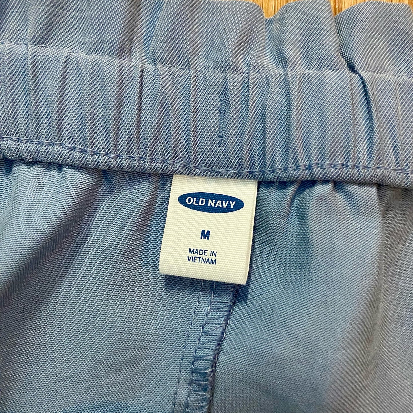 Old Navy Mount Shasta Soft Fashion Blue Comfy Shorts Womens Medium