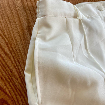 BFA Classics Ivory Cream Straight Leg Dress Pants Womens 10