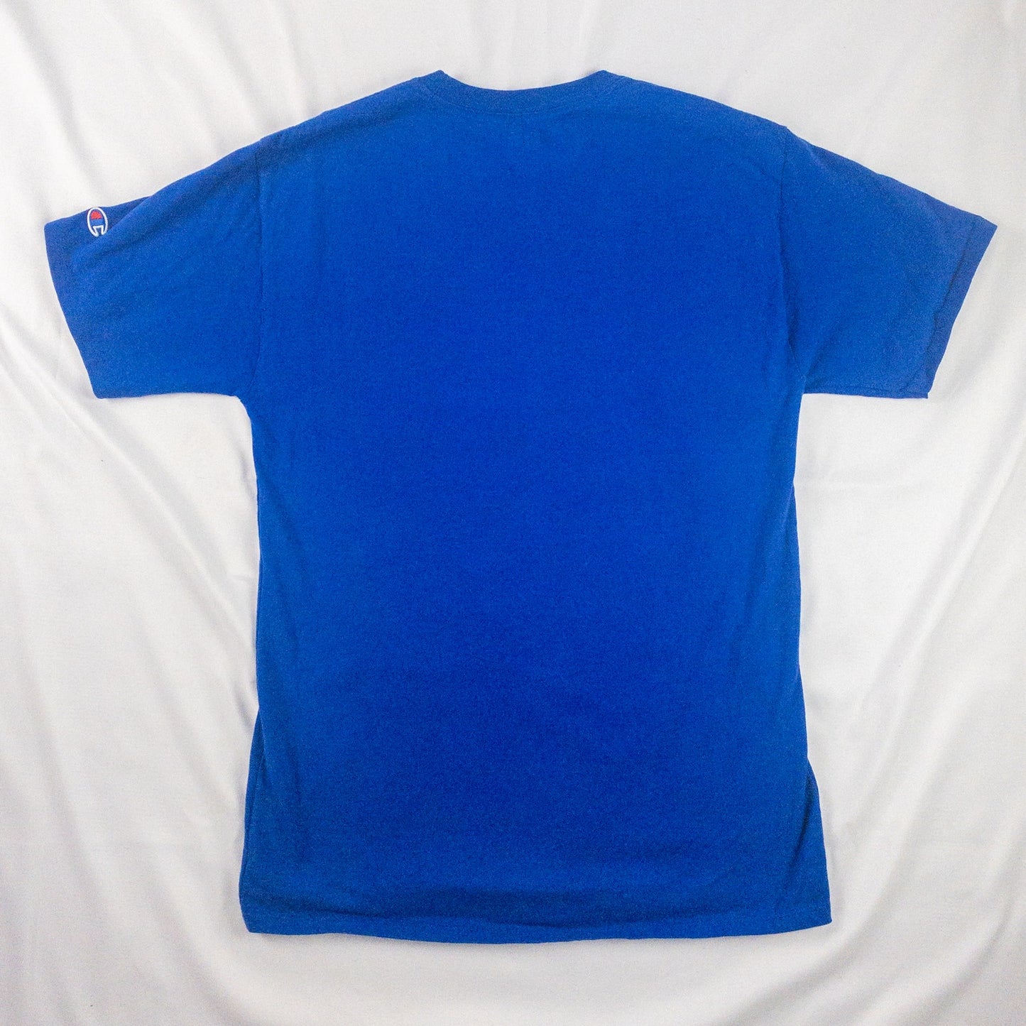 Champion Vintage Blue Casual Tee Shirt Top Mens Small / Medium