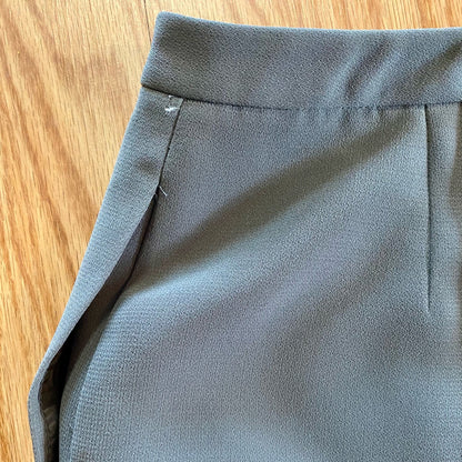 Tahari Levine Vintage Gray Straight Leg Dress Pants Womens 10