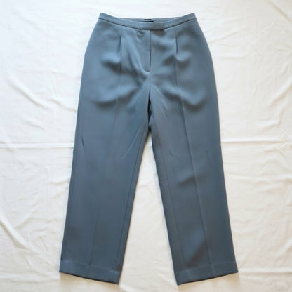 Tahari Levine Vintage Gray Straight Leg Dress Pants Womens 10