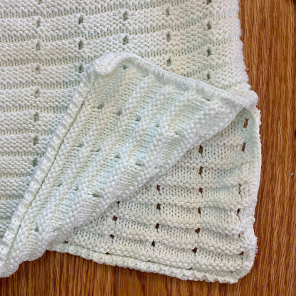 Worlds Apart White Minimalist Knit Sweater Womens Small