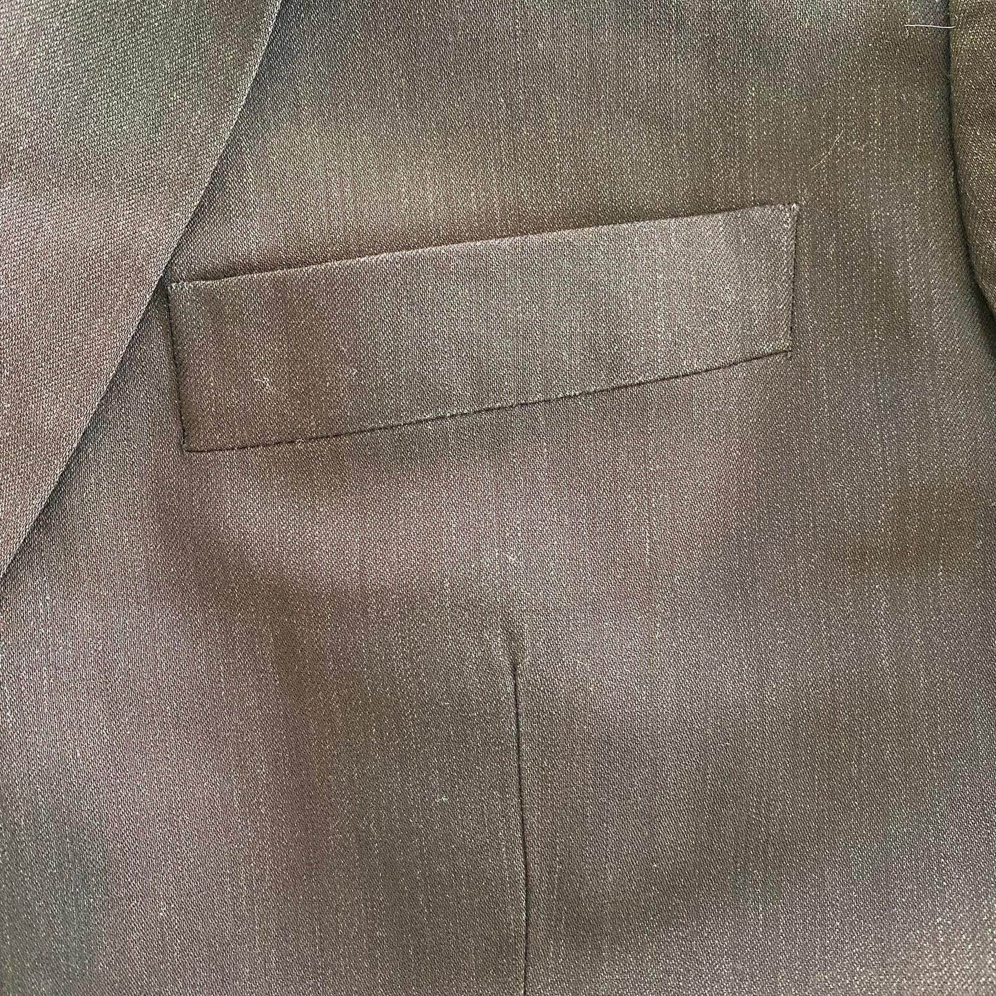 Joseph & Fiess Comfort Stretch Black Wool Suit Jacket Blazer Mens 42 Regular