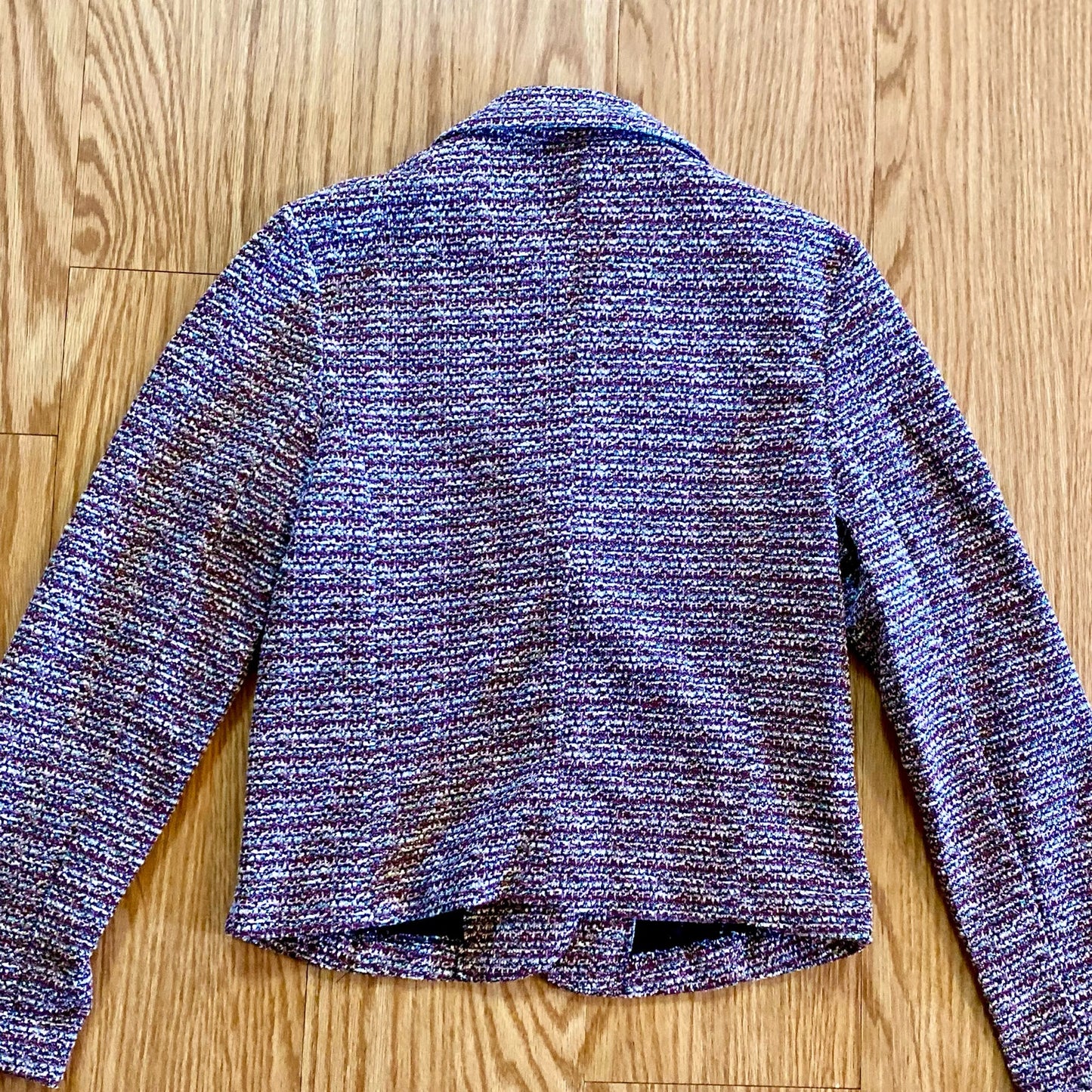 Chinese Laundry Vintage Pink Striped Knit Blazer Womens XXSmall