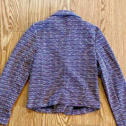 Chinese Laundry Vintage Pink Striped Knit Blazer Womens XXSmall