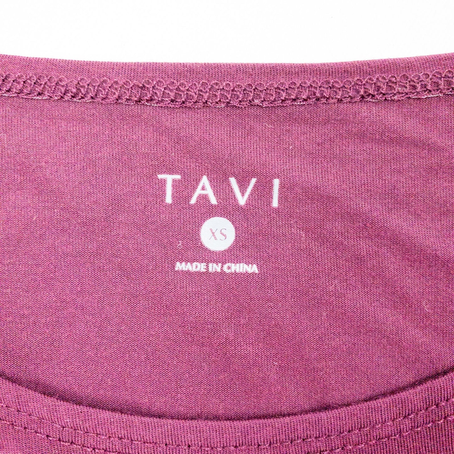Tavi Noir Purple Maroon Athletic High Low Tank Top Womens XSmall