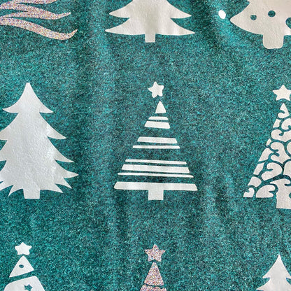 A New Day Green Christmas Holiday Graphic Shirt Womens Small
