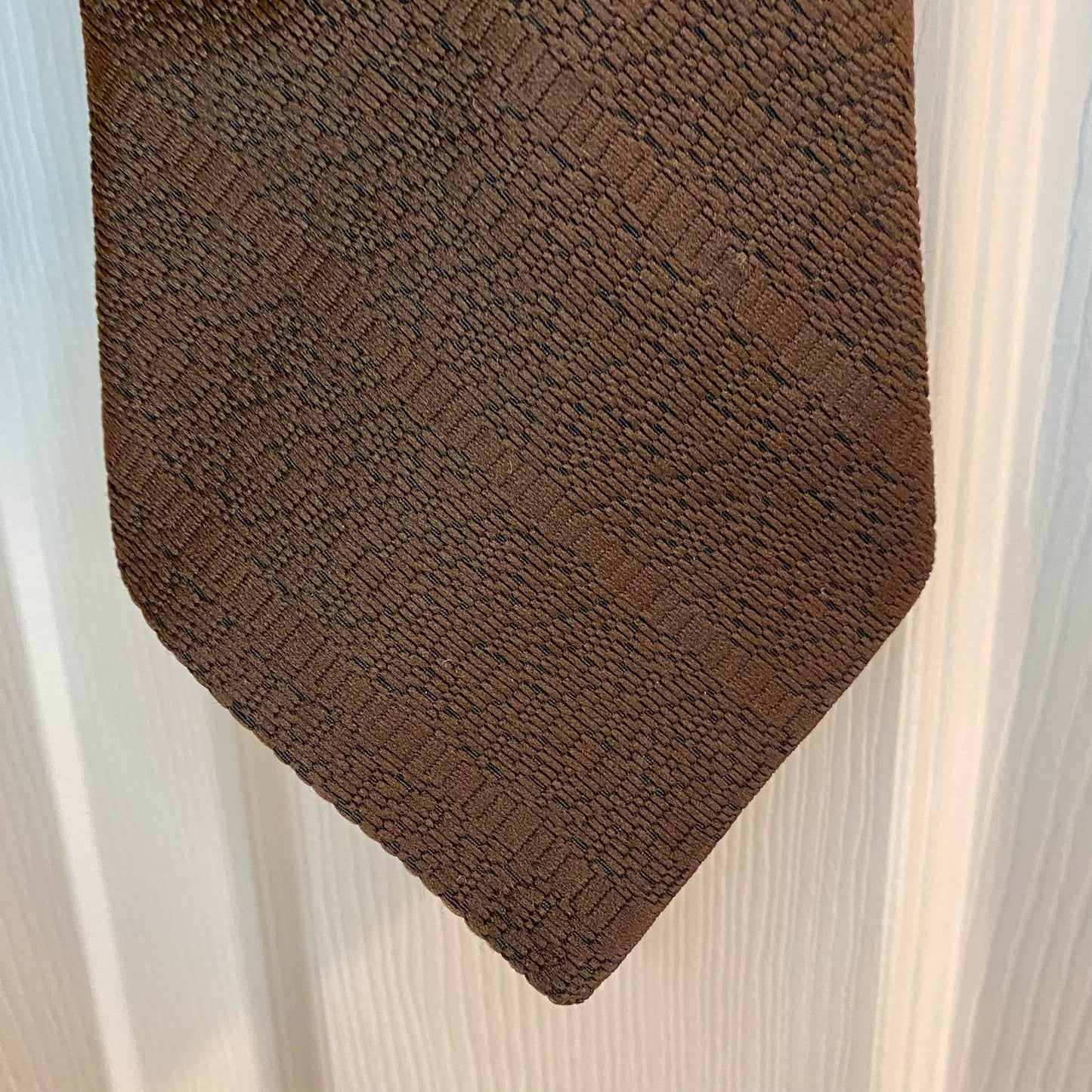 Fashion Neckwear Vintage Brown Tie Mens One Size