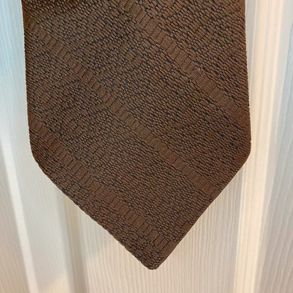 Fashion Neckwear Vintage Brown Tie Mens One Size