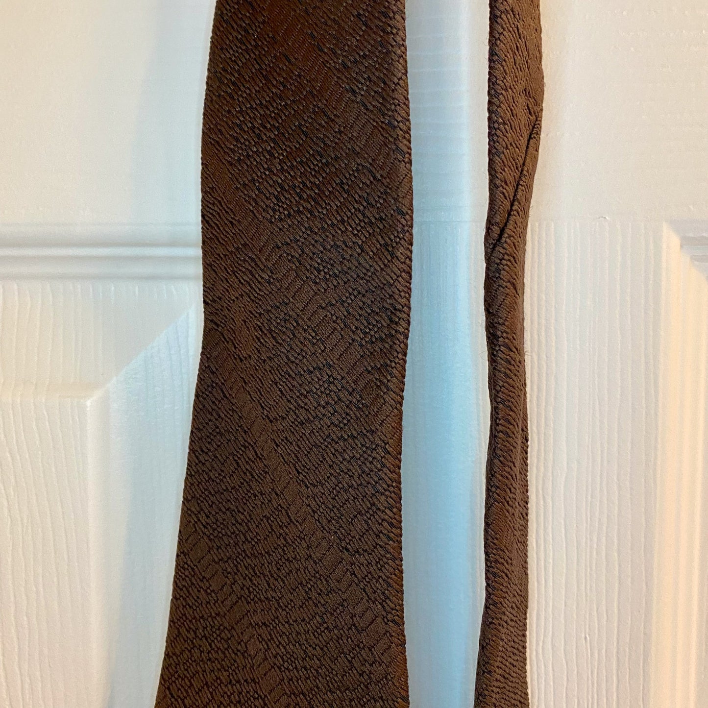 Fashion Neckwear Vintage Brown Tie Mens One Size