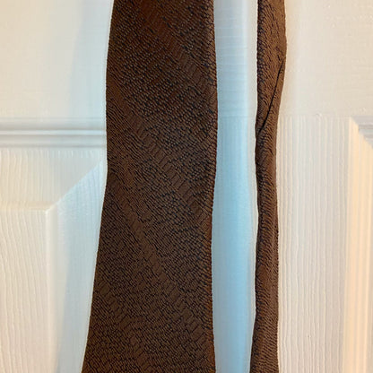 Fashion Neckwear Vintage Brown Tie Mens One Size