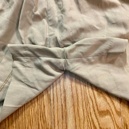 Hunter Vintage Tan Khaki High Rise Pleated Shorts Womens 6