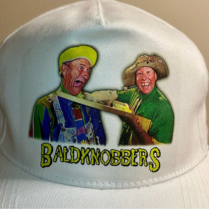 Baldknobbers Vintage White Comedy Show Trucker Hat Unisex Mens One Size