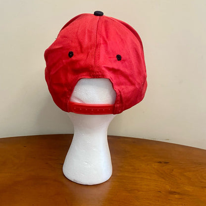 Stewart Seeds Red Adjustable Snapback IN-DE Baseball Hat Unisex Mens One Size
