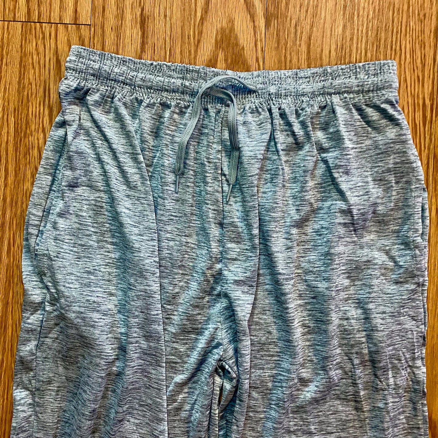 Real Essentials Pink Black & Gray Dry Fit Joggers Pants Bundle Womens Small