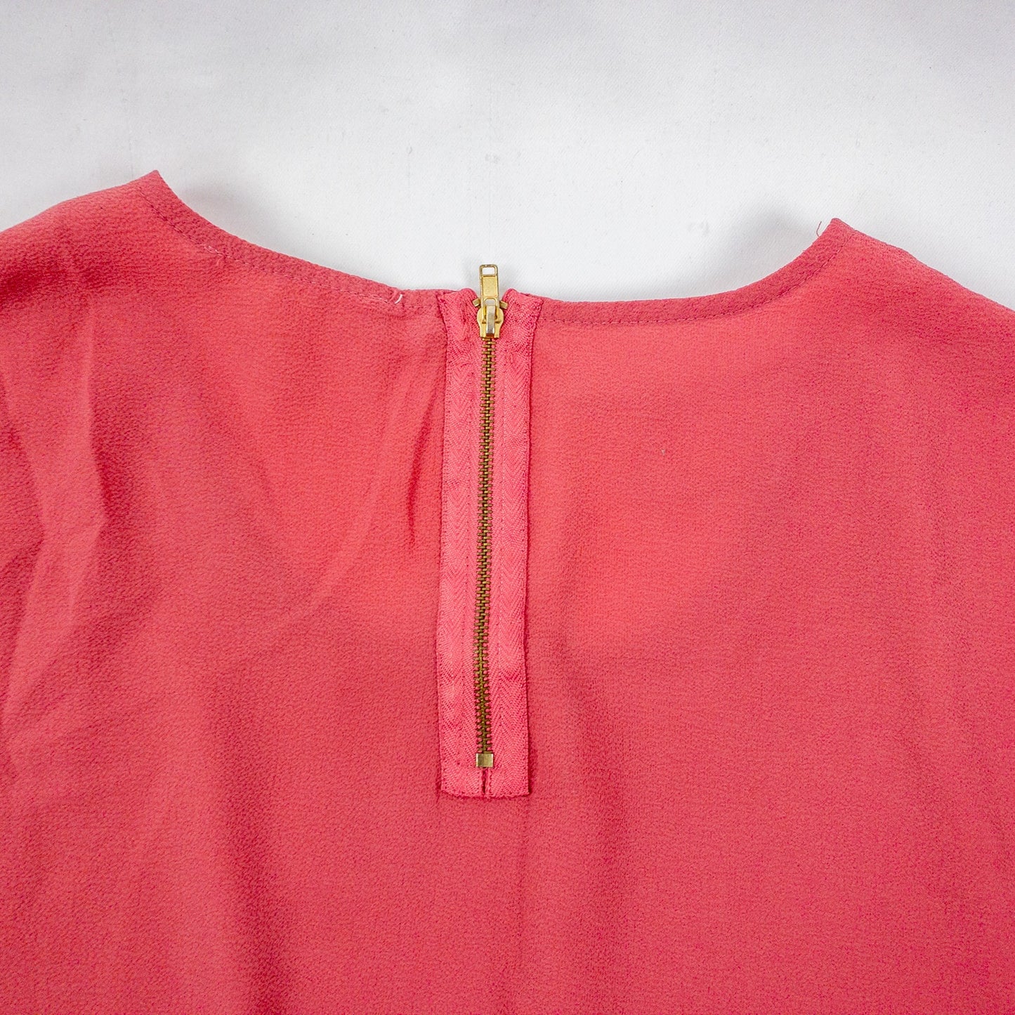 Pink Rose Sheer Pink Blouse Shirt Womens Medium
