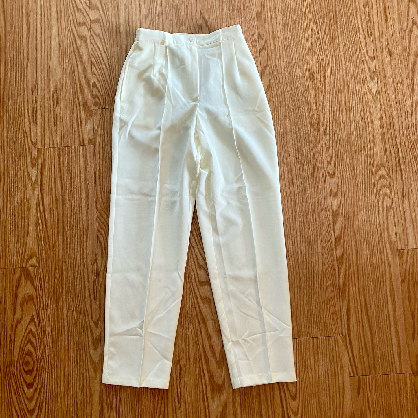 BFA Classics Ivory Cream Straight Leg Dress Pants Womens 10