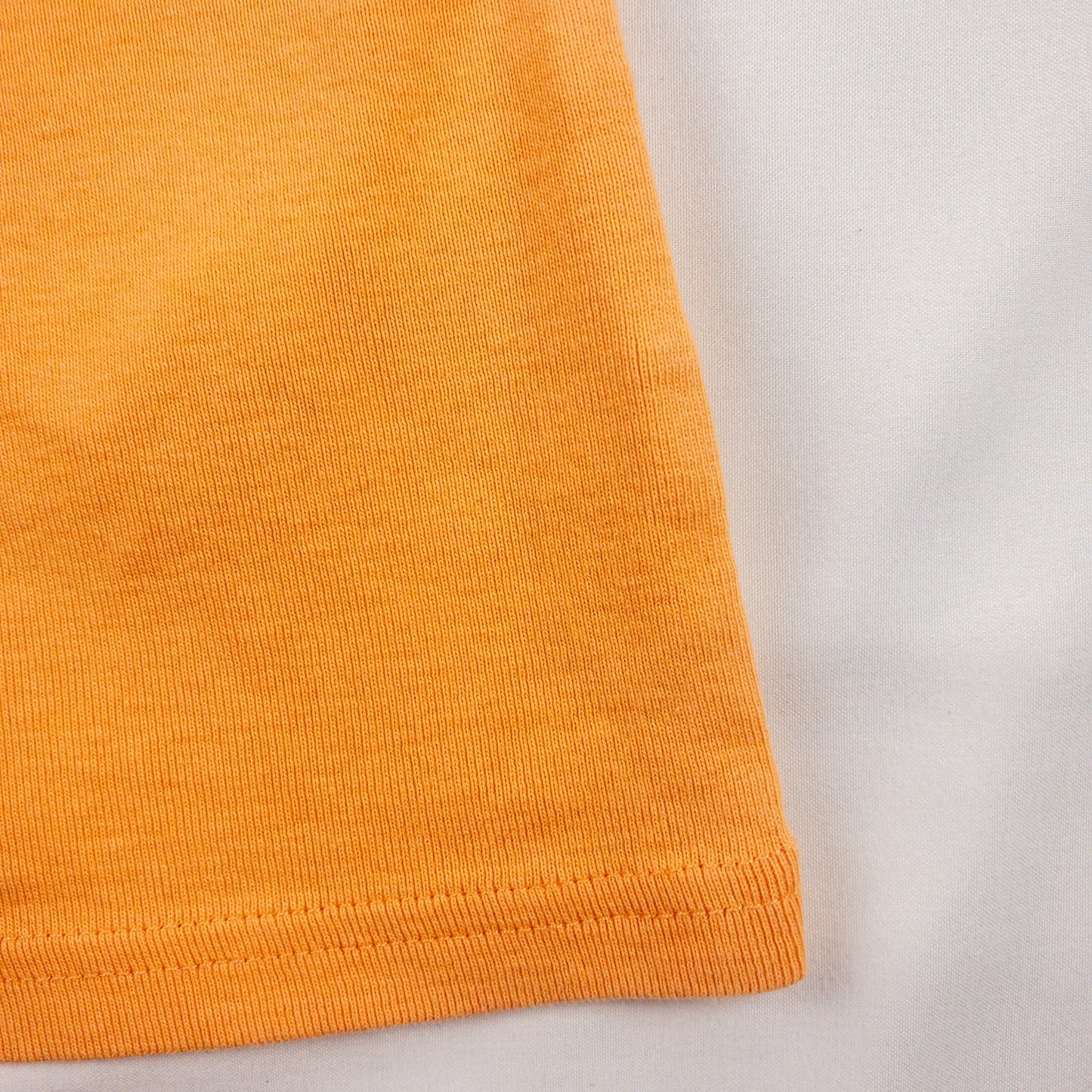 Tommy Hilfiger Orange Peach V Neck Tee Shirt Womens Medium