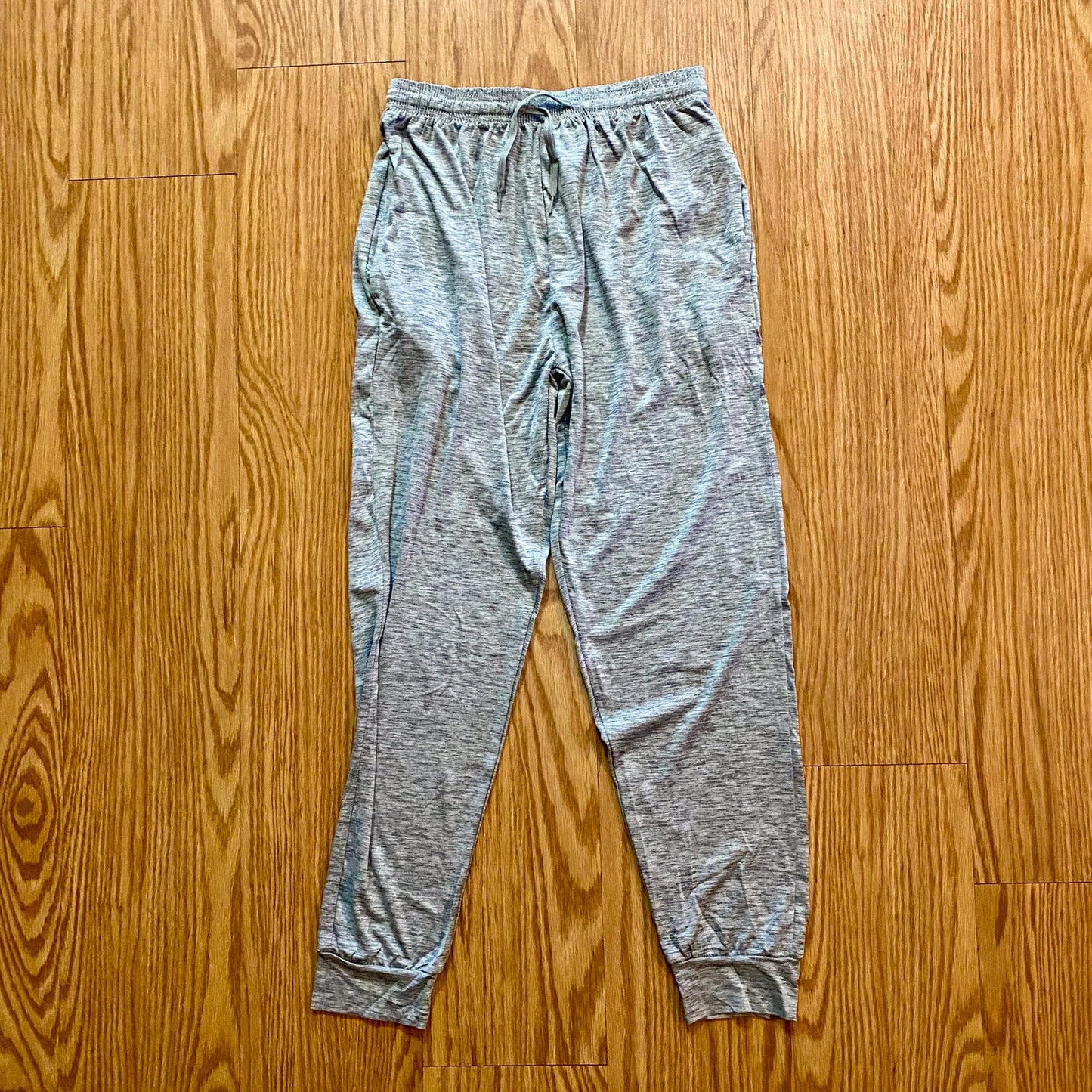Real Essentials Pink Black & Gray Dry Fit Joggers Pants Bundle Womens Small