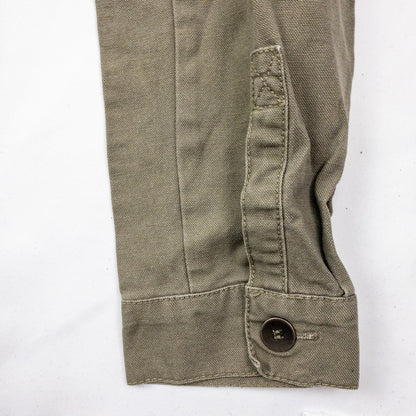 All Access Olive Green Lace Cargo Jacket Hooded Outerwear Womens Small