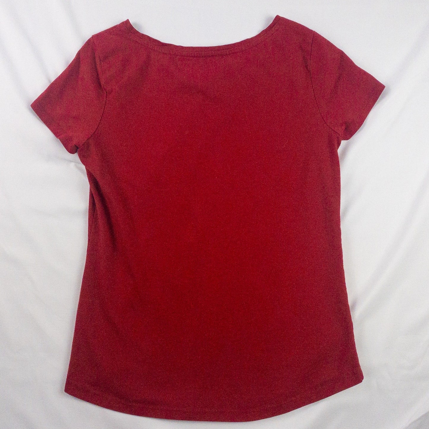 Tommy Hilfiger Red Graphic Tee Womens Small