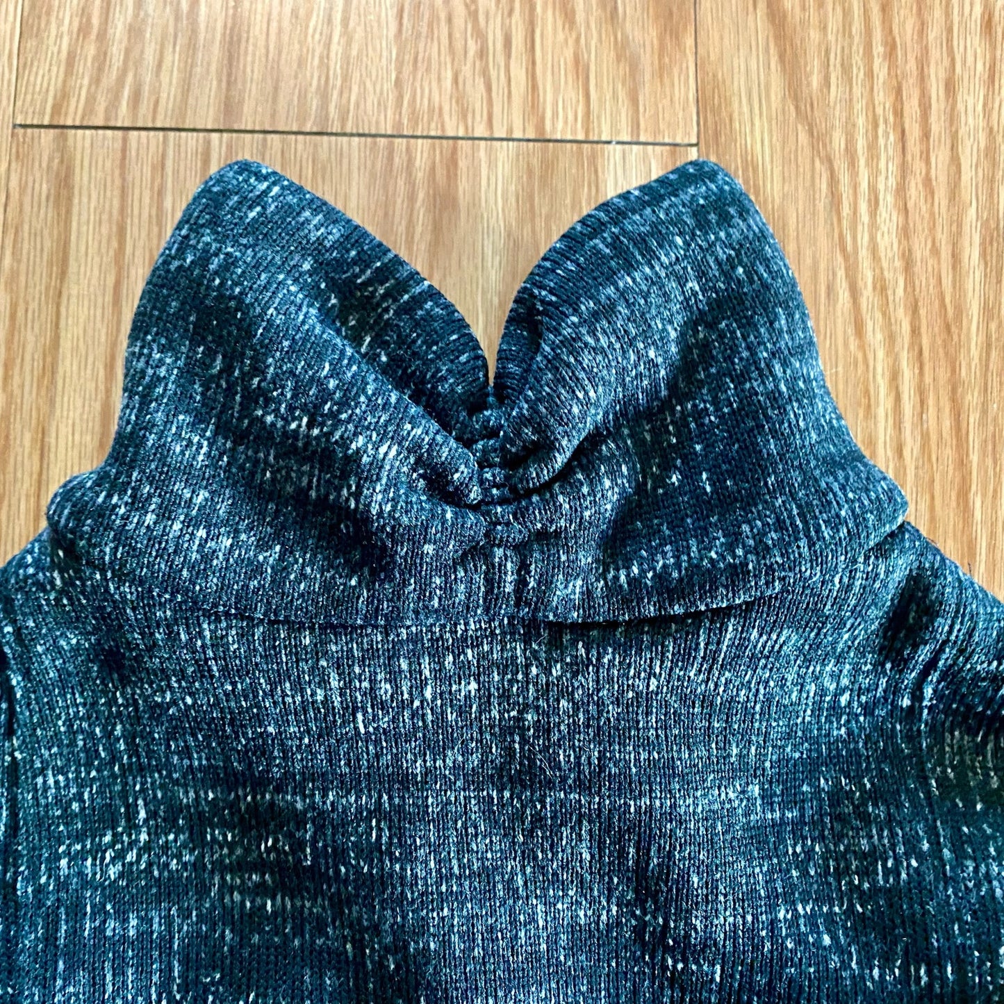 Spyder Heathered Black Fleece Half Zip Pullover Sweatshirt Shirt Womens Small