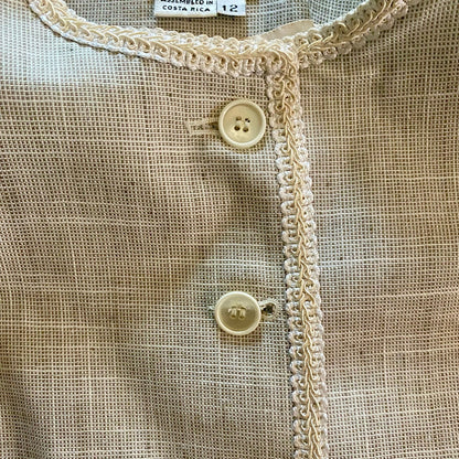 Leslie Fay Suits Vintage Gray Checkered Jacket Blazer Womens 8 Medium