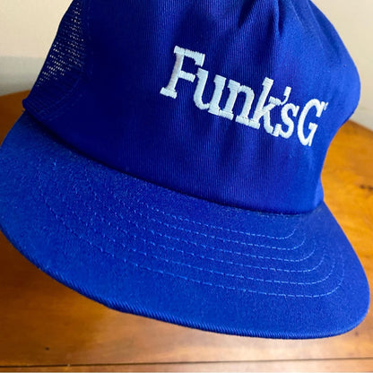 Swingster Vintage Funks G Blue Trucker Hat Unisex Mens One Size