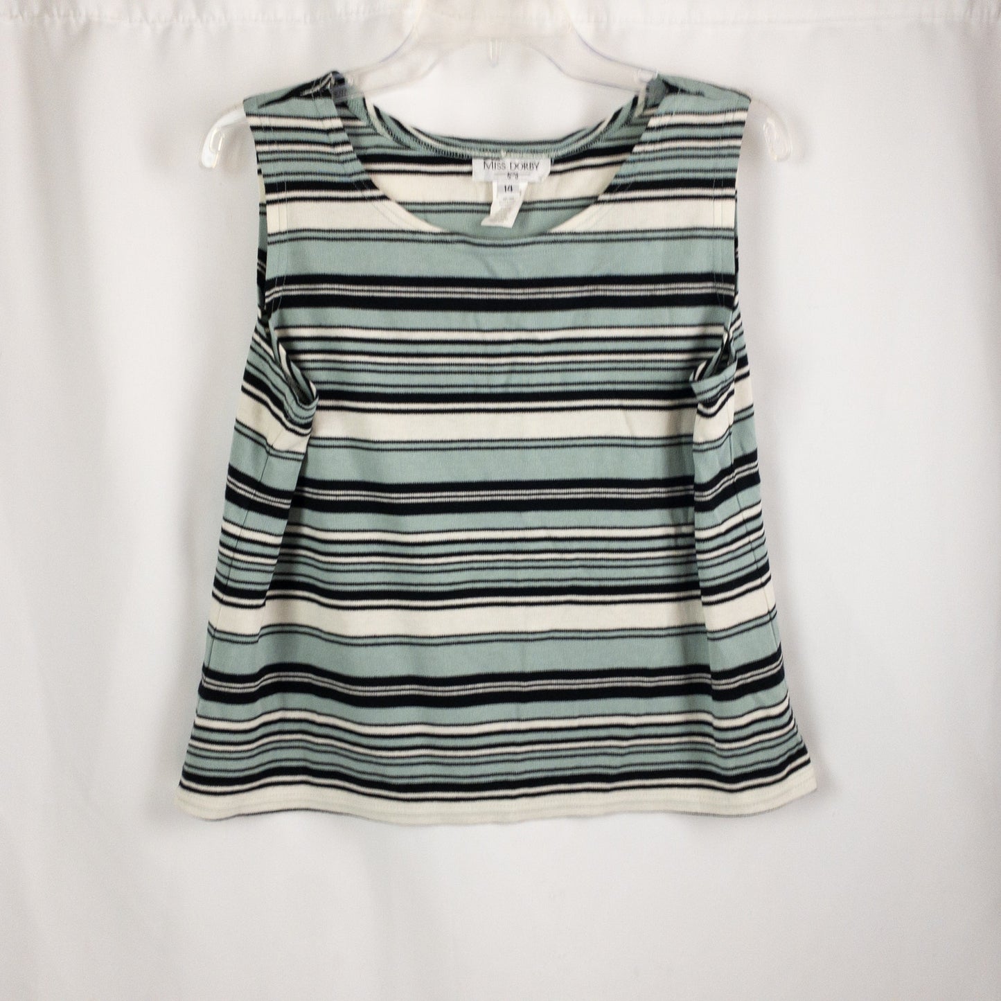 Miss Dorby Pastel Blue Faux Suede Jacket & Tank Set Womens 8 Medium