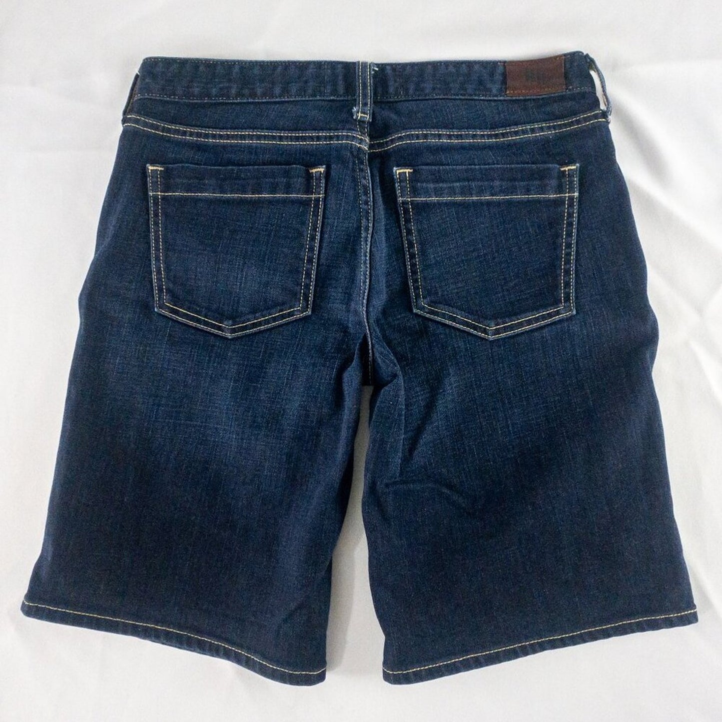 Anthropologie Holding Horses Blue Denim Boy Shorts Womens 27