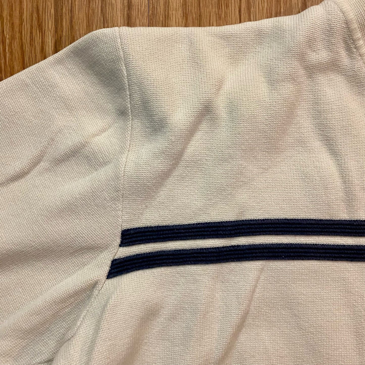 Old Navy Vintage Y2k Beige Striped Sweatshirt Womens XLarge