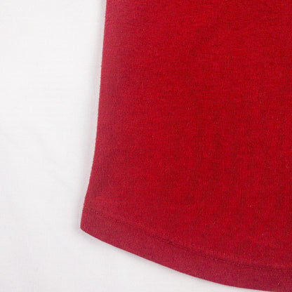 Tommy Hilfiger Red Graphic Tee Womens Small