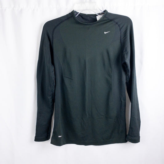 Nike Fit Dry Fit Black Athletic T Shirt Unisex Youth Large Mens Small