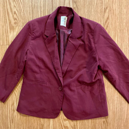 Ci Sono Outerwear Red Blazer Juniors XLarge Womens Medium