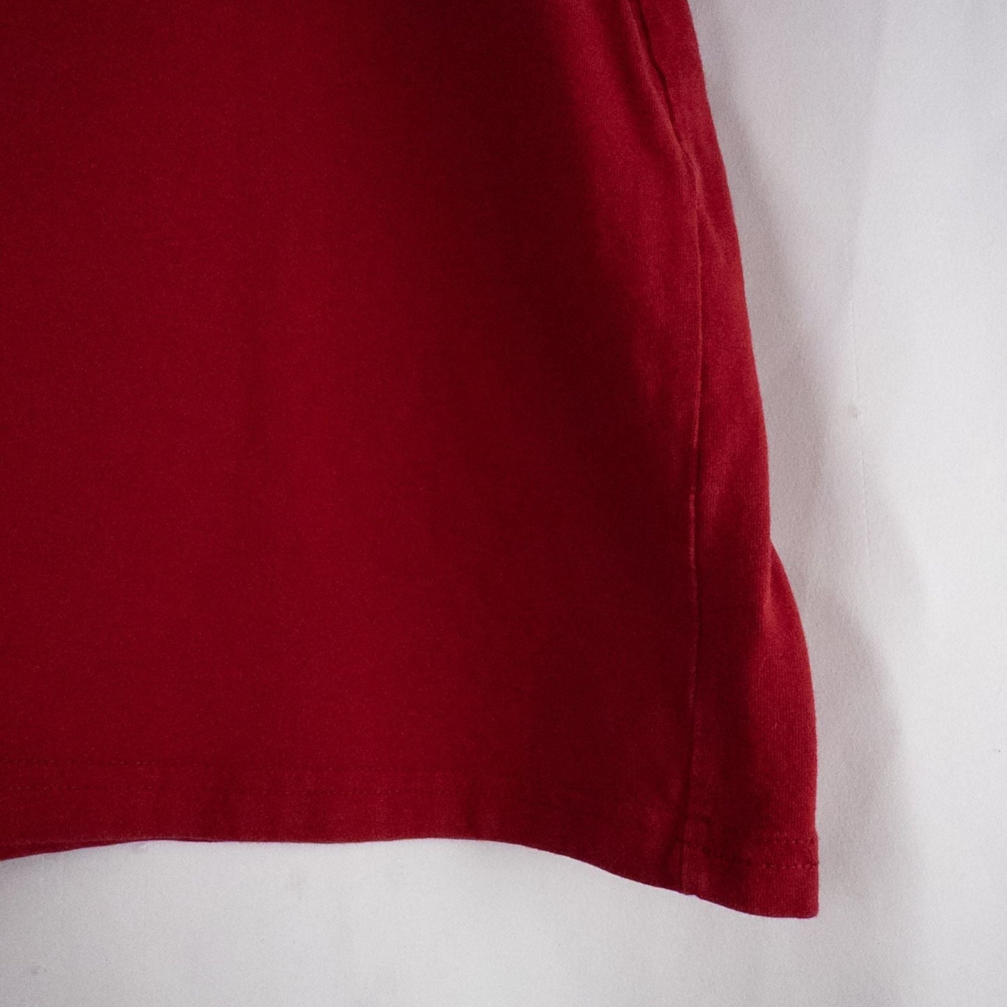 Nautica red vintage graphic print tee shirt mens xlarge with short sleeves front and back view image 5